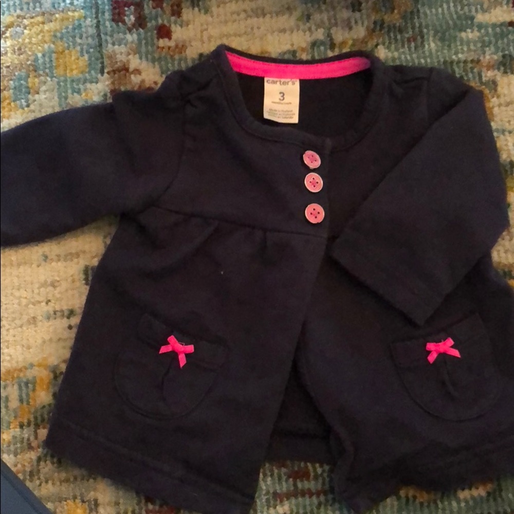 3 month Carter’s cardigan
